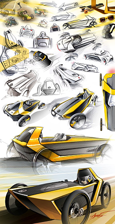 工業(yè)設計手繪 從概念到模型的藝術橋梁